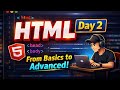 HTML Day 2 – Headings, Paragraphs &amp; Text Formatting in HTML | HTML Tutorial in Hindi