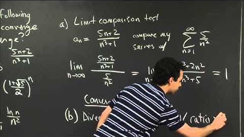 Comparison Tests | MIT 18.01SC Single Variable Calculus, Fall 2010