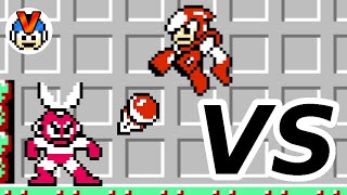 Cut Man(MM1) VS Clash Man(MM2) | Mega Man CPU Battle