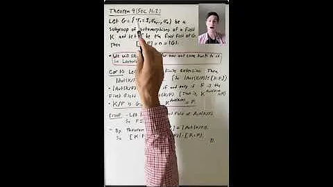 Fixed Field and Galois Extensions (Algebra 3: Lecture 19 Video 1)