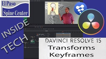 Davinci Resolve 15/Fusion: Tutorial Transform Nodes, Keyframe Use