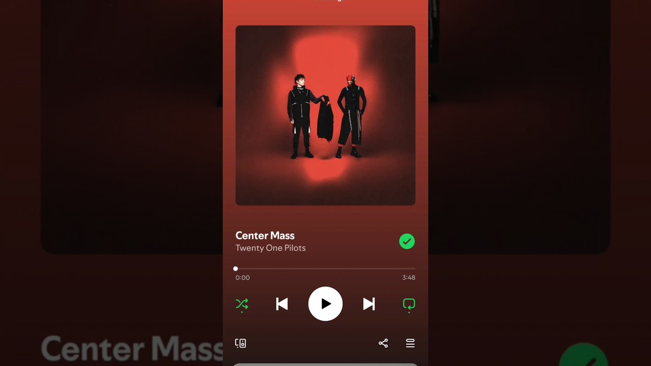 Center Mass Features TØP Fans as Samples 