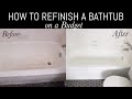 How to Refinish a Bathtub on a Budget