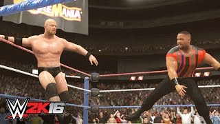 'Stone Cold' Steve Austin vs. Savio Vega: WWE 2K16 2K Showcase walkthrough