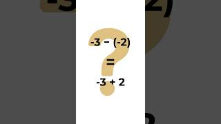 Why Subtracting a Negative Moves You Up! | Integers Explained