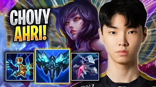 CHOVY IS INSANE WITH AHRI! - GEN Chovy Plays Ahri MID vs Veigar! | Season 2023