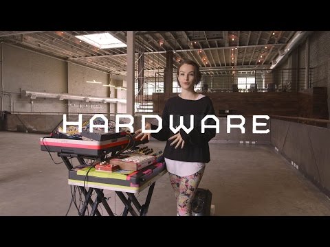 Hardware: Ela Minus’ Colorful Rig Is a Small Orchestra of Synths
