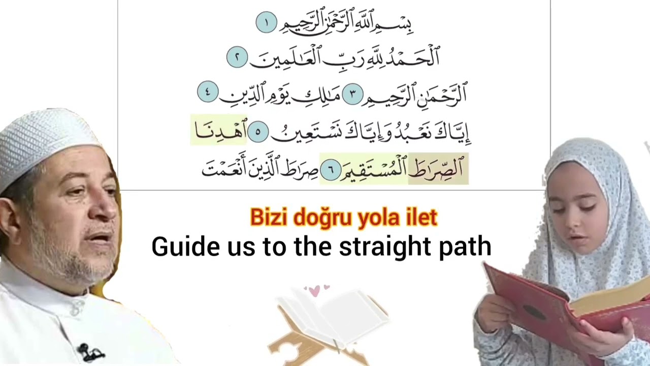 تعلم سورة الفاتحة مكررة مع د. المقرئ أيمن سويد