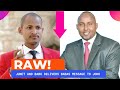 Junet Mohamed and Babu Owino Delivers Raila's Raw Message to Hassan Joho in Mombasa