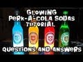 Perk-A-Cola Soda Tutorial Q&A!