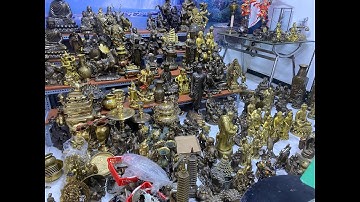 20/8/2023 TƯỢNG MẬT TÔNG - TRÂU ĐỨNG THỎI VÀNG - GẠT TÀN - XÔNG TRẦM - ĐỒ XƯA SÀI GÒN