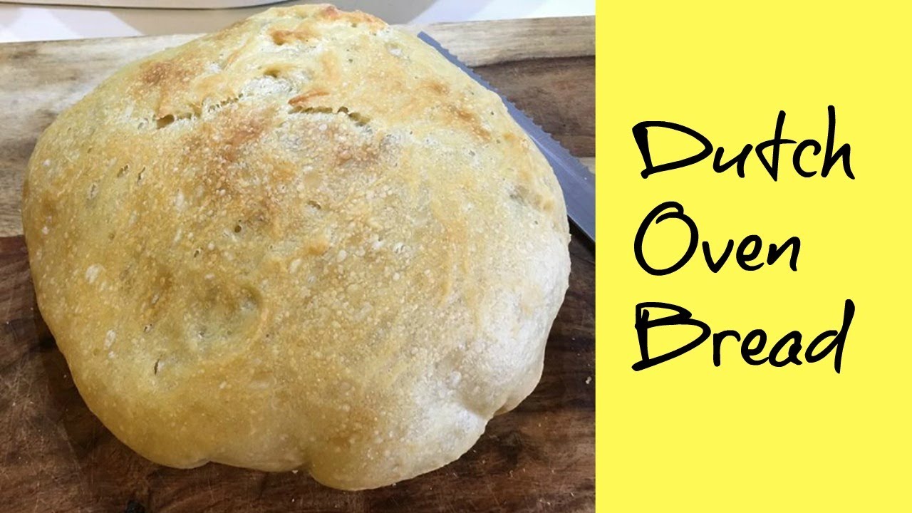 Dutch Oven Bread Recipe No Knead Bread YouTube