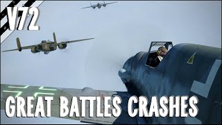Sonderkommando Elbe, Head-on Collisions & More! V72 | IL-2 Sturmovik Flight Simulator Crashes