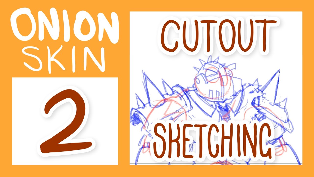 CUTOUT ANIMATION Pt2 - Sketching the Character - YouTube