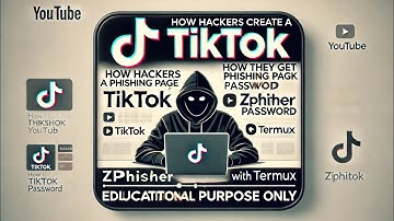 How To Hack TikTok With Termux | Zphisher Tool | For Educational Purpose Only |