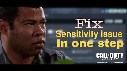 Fix sensitivity issue in one simple step season 10