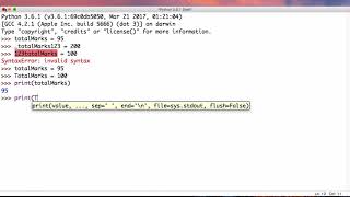 (Programming with Python:Hands-On Introduction) 5-Rules to define a variable