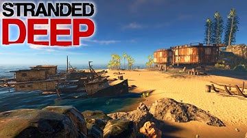 Modded Map Busy Refueling Station | Stranded Deep Gameplay | E11