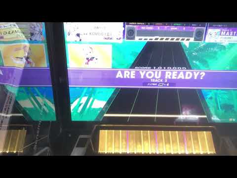 チュウニズム 咲かせよ 沸かせよ バンバンBURN！(悲劇のSSS手元)