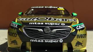 Craig Lowndes Holden ZB Commodore Final Race 1:18 scale unboxing