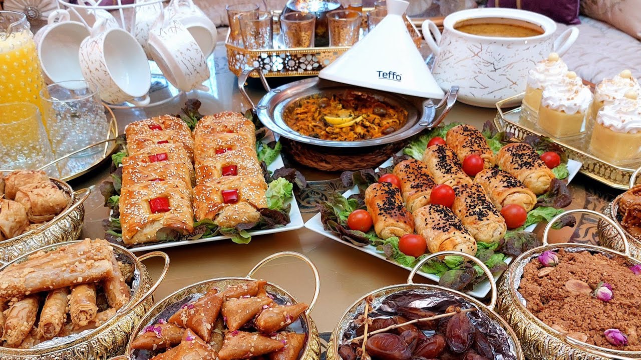 ثاني يوم رمضان🌙😊مكاين لاش تلفي ولا تحيري شنو توجدي🤷‍♀️شهيوات لديييدة 😋وعلى قد اليد👌برعي بيهم عائلتك🌷