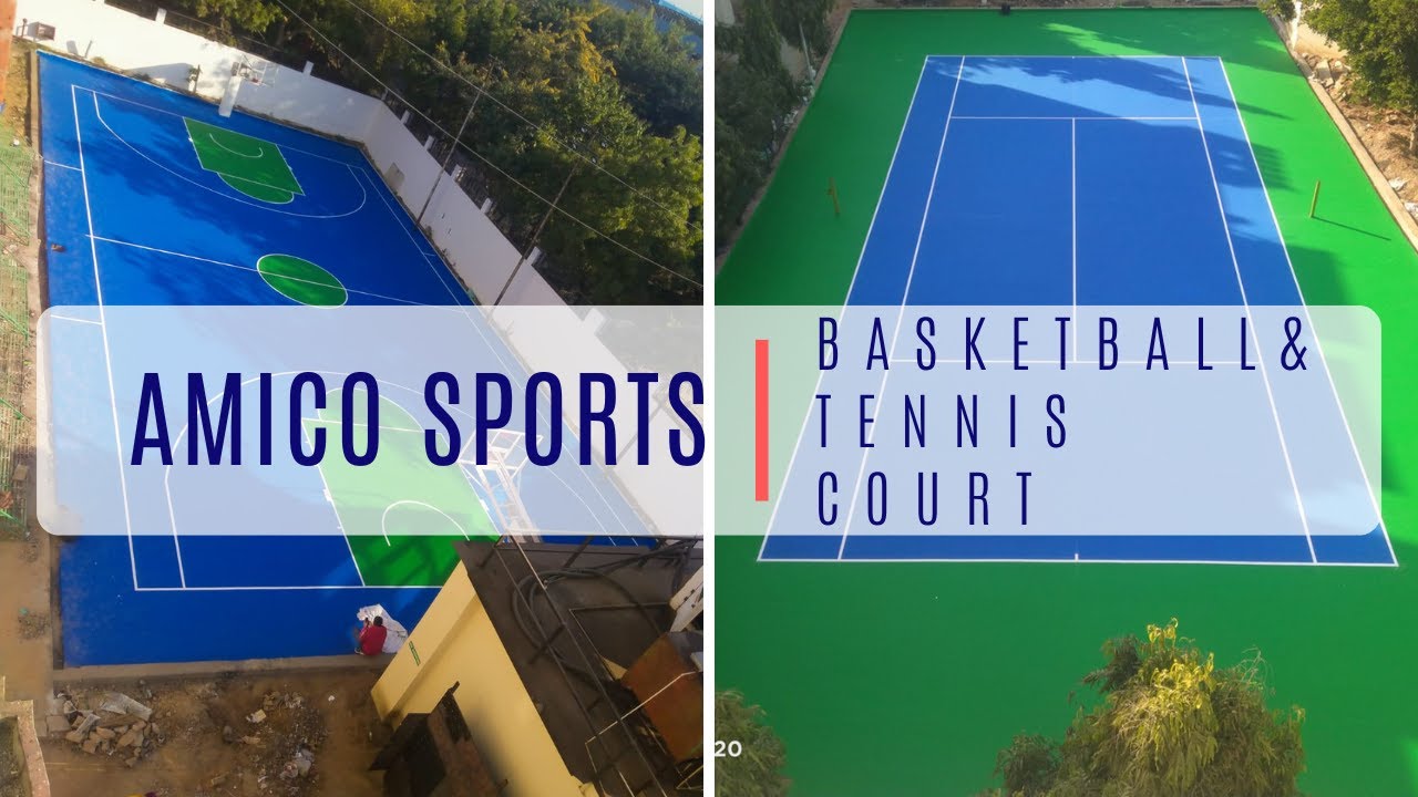 amicosports DEVELOPED BASKETBALL AND TENNIS COURT AT MAYOOR SCHOOL
