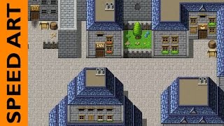 Speed Mapping Fantasy Town Rpg Maker Mv Shidolionheart Youtube