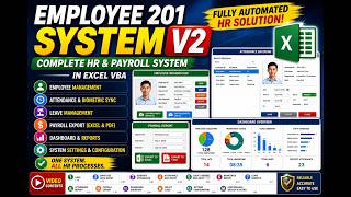 Form 201 Employee Management System V2 (with Biometric Sync & Leave Validation)