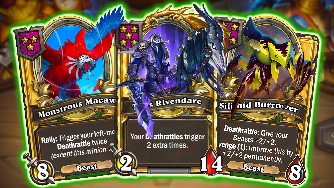 Just WATCH THIS and Thank Me Later! Epic Beast BUILD | Hearthstone Battlegrounds