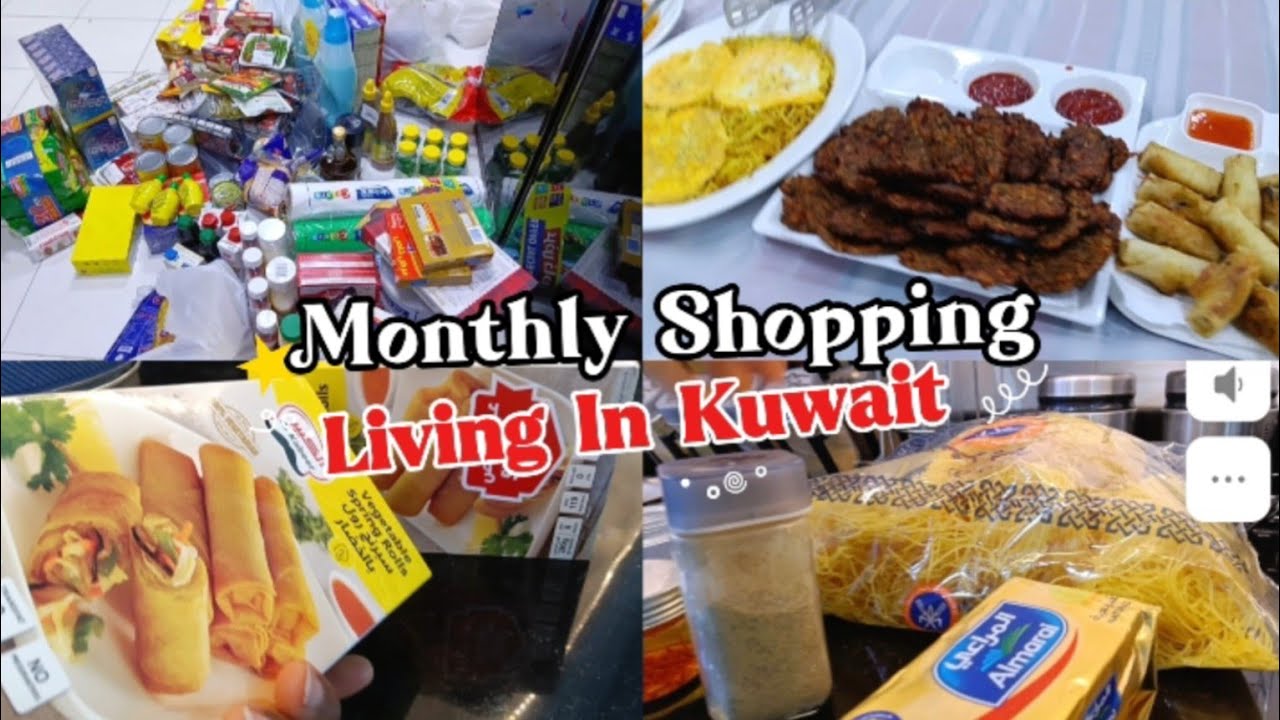 FAMILY OF EIGHT MONTHLY GROCERY RESTOCK|cooking dinner| kadama Living Kuwait 