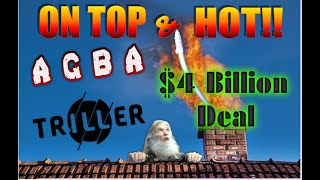 $AGBA-Merging w/ TikTok Rival TRILLER~$4B Deal~PLUS Closing Sony Life Deal 🧙‍♂️Zidar On Top & Hot🔥