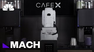 A Robot Barista That Can Make 120 Cups Of Coffee In An Hour | Mach | NBC News