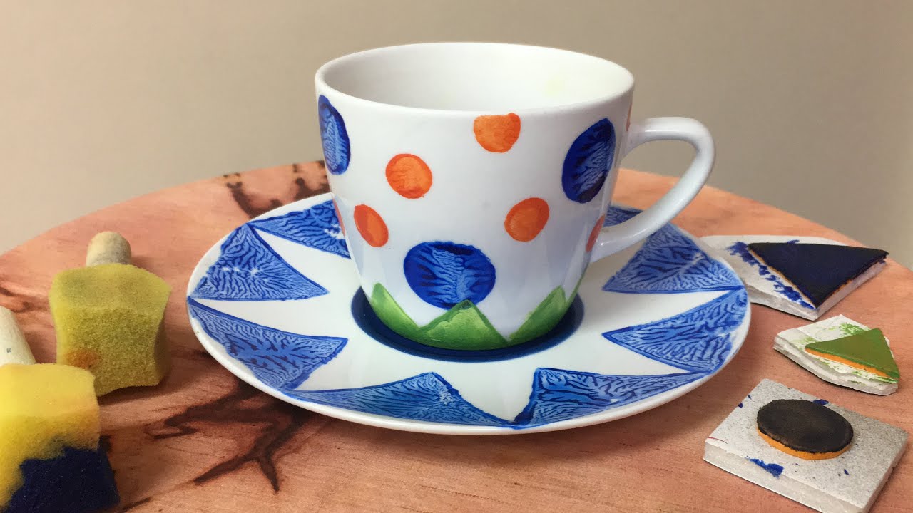 طباعة اشكال هندسيةالصف الثاني الابتدائي وكيفية تزيين فنجان قهوة بالطباعة الفصل الثاني*Ahmed Farhat*