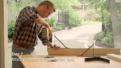 Homax EasyGate No-Sag Gate Kit How To Video