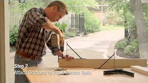 Homax EasyGate No-Sag Gate Kit How To Video