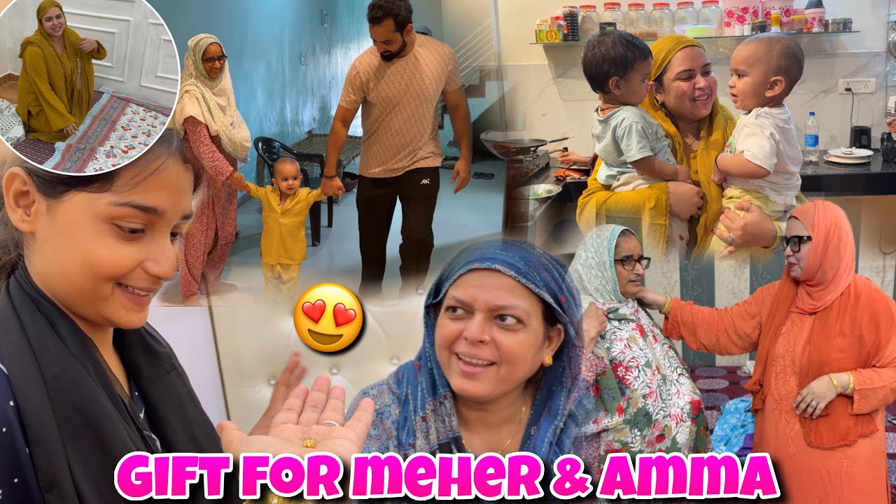 Beti Khala’s Beautiful Home 🏠 | New GOLD Earrings for Meher ✨| SASU Maa Ke Liye Shopping ❤️ 