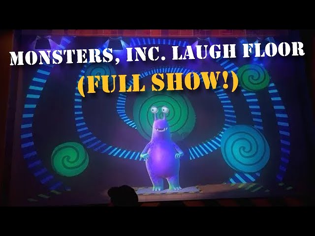 4k] FULL SHOW - Monsters Inc. Laugh Floor