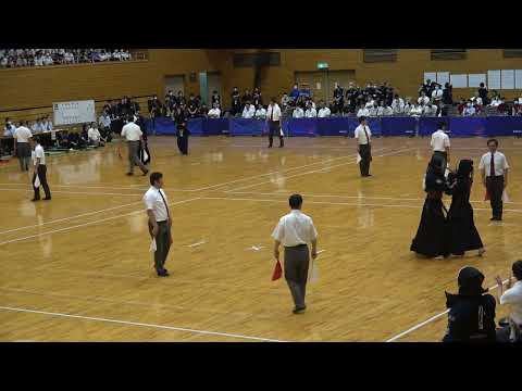 【男子団体戦・準々決勝】高千穂×福大大濠【第70回全九州高等学校剣道競技大会】1杉尾×森翔・2細川×守安・3興梠×永井・4甲斐×佐伯・5矢野×栗原【令和5年2023年6月30日～7月2日・熊本】