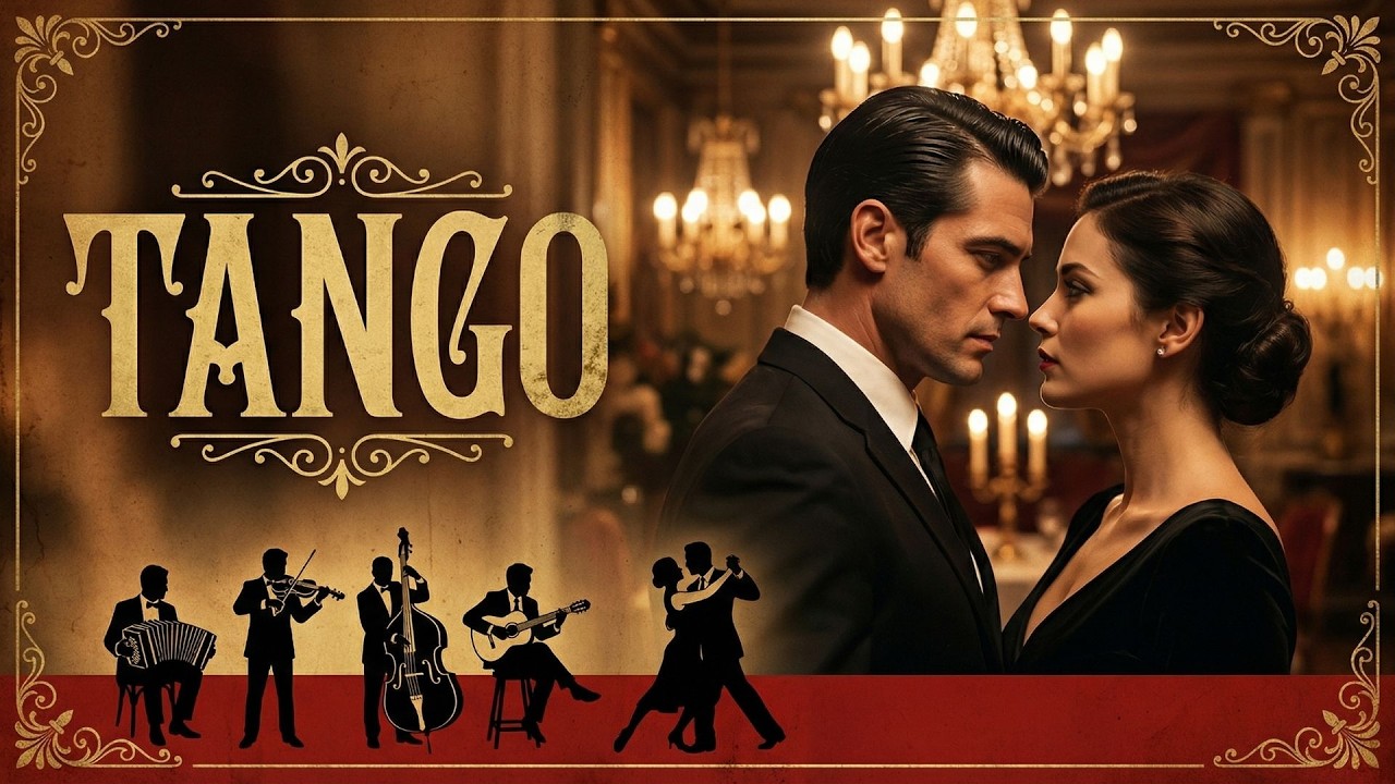 TANGO | Elegant Argentine Tango Instrumental (1 Hour) — Passion, Romance & Night Atmosphere