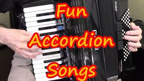 ~Fun Accordion Songs  Roland FR 1x digital accordion  Dale Mathis