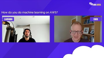 46. How do you do machine learning on AWS?