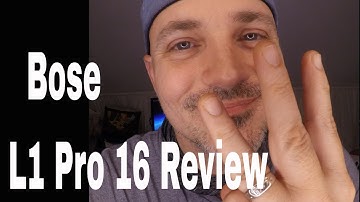 WHY I SENT BACK THE BOSE L1 Pro16 Part 3 | Review | Conclusion