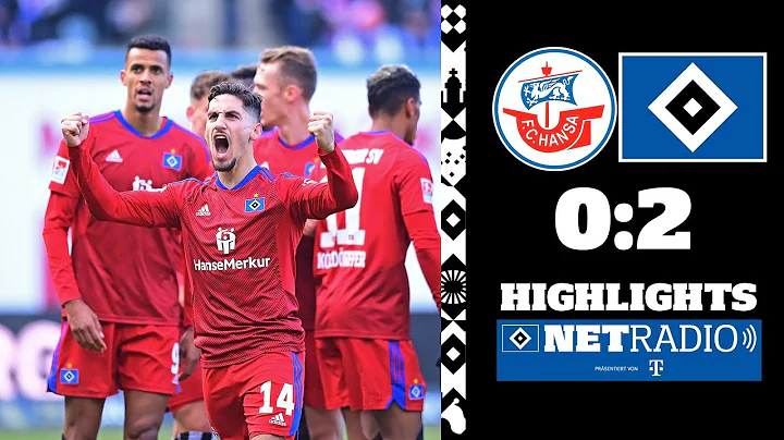 "SPIEL IHN! ER SPIELT IHN! TOR!" | Hansa Rostock vs. HSV | Stimmen und HIGHLIGHTS im HSVnetradio