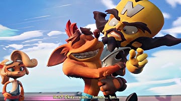 Crash Bandicoot 4 - Dr. Neo Cortex Boss Fight + Fake Coco Skin Unlock (PS4 Pro) 2020