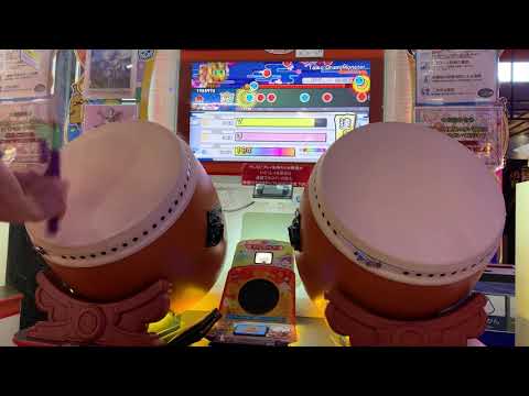 【太鼓の達人ニジイロ2021ver.】段位道場  ｢達人｣  金枠赤合格(可1)  (2曲目から)