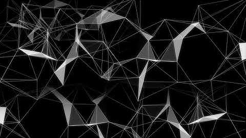 4K Macro Plexus - Black Abstract Plexus Background. Lines and Points Animation - Screensaver