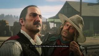 The last time Dutch defends Arthur