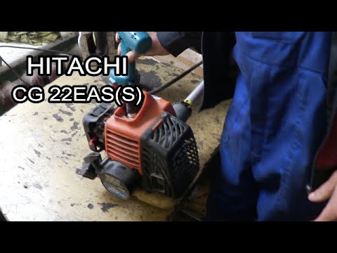 Ремонт триммера Hitachi CG 22EAS(S) || Чистка карбюратора | Замена шлангов и фильтра