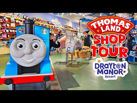 Explore The Thomas Land Shop at Thomas Land Drayton Manor (Feb 2025) [4K]