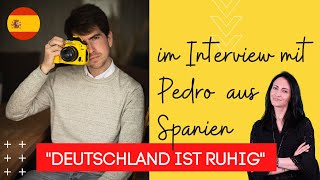 🇩🇪DEUTSCH LERNEN: VON A0 AUF C1 IN ZWEI JAHREN. WIE GEHT DAS? Im Interview mit Pedro aus Spanien.